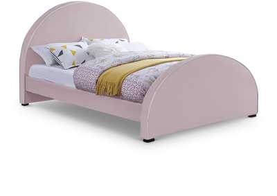 Image for Brody Pink Velvet Full Bed