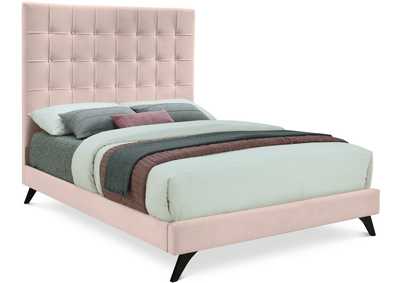 Image for Elly Pink Velvet Full Bed