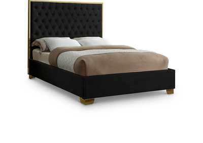 Image for Lana Black Velvet King Bed