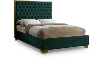 Image for Lana Green Velvet King Bed