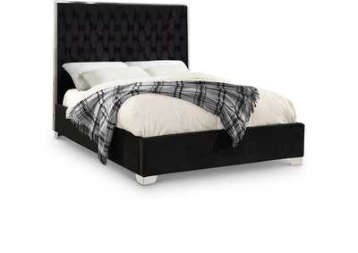 Image for Lexi Black Velvet King Bed