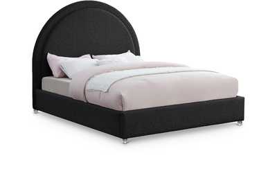 Image for Milo Black Fabric King Bed