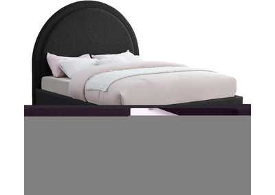 Image for Milo Black Fabric Queen Bed