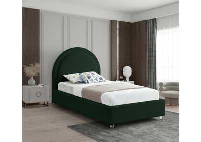 Image for Milo Green Fabric Twin Bed