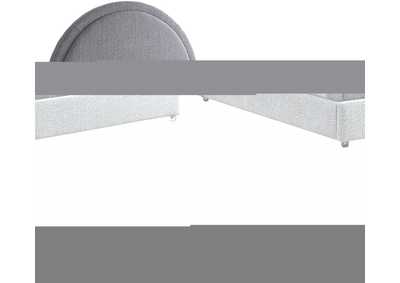 Image for Milo Grey Fabric King Bed