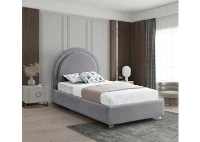 Image for Milo Grey Fabric Twin Bed