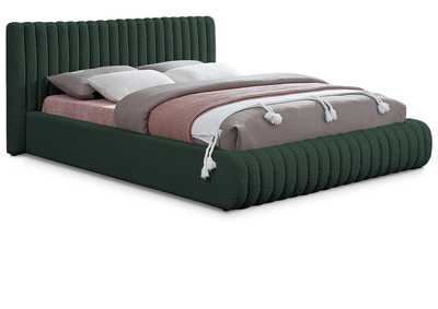Image for Nash Green Boucle Fabric Full Bed