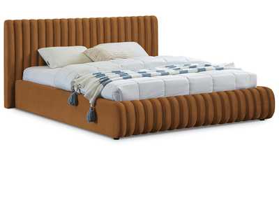 Image for Nico Saddle Velvet King Bed