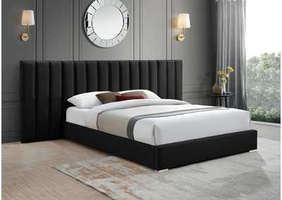 Image for Pablo Black Velvet King Bed