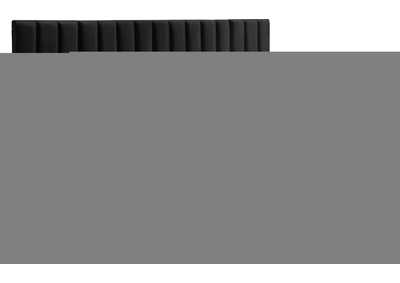 Image for Pablo Black Velvet Queen Bed