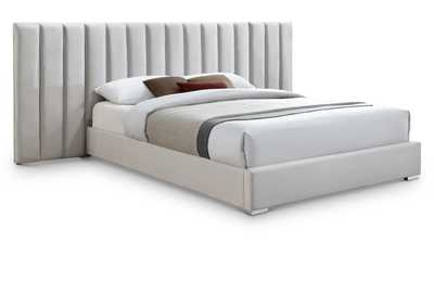 Image for Pablo Cream Velvet Queen Bed