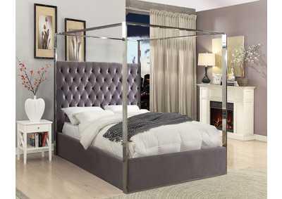 Image for Porter Grey Velvet King Bed