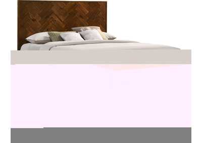 Image for Reed Antique Coffee King Bed (3 Boxes)
