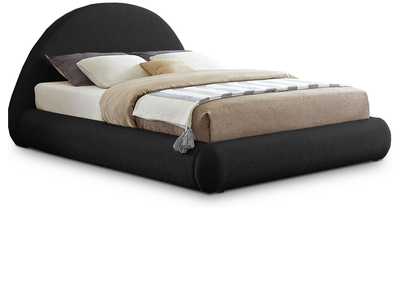 Image for Rudy Black Teddy Fabric King Bed