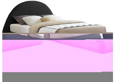 Image for Rudy Black Teddy Fabric Queen Bed