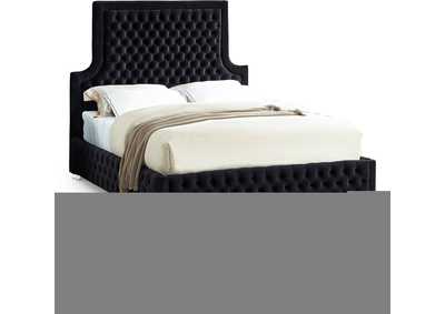 Image for Sedona Black Velvet King Bed