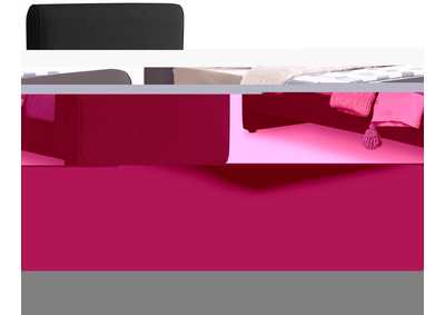 Image for Stylus Black Boucle Fabric Twin Bed (3 Boxes)