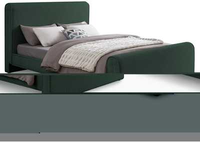Image for Stylus Green Boucle Fabric Full Bed (3 Boxes)