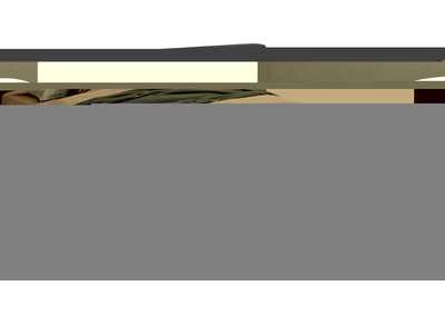 Image for Terra Black Boucle Fabric King Bed