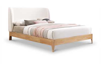 Image for Ventura Cream Polyester Fabric Full Bed