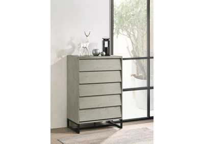 Image for Weston Grey Stone Chest