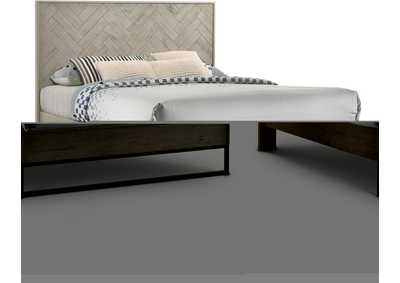 Image for Weston Grey Stone Queen Bed (3 Boxes)