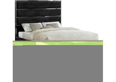 Image for Zuma Black Velvet King Bed