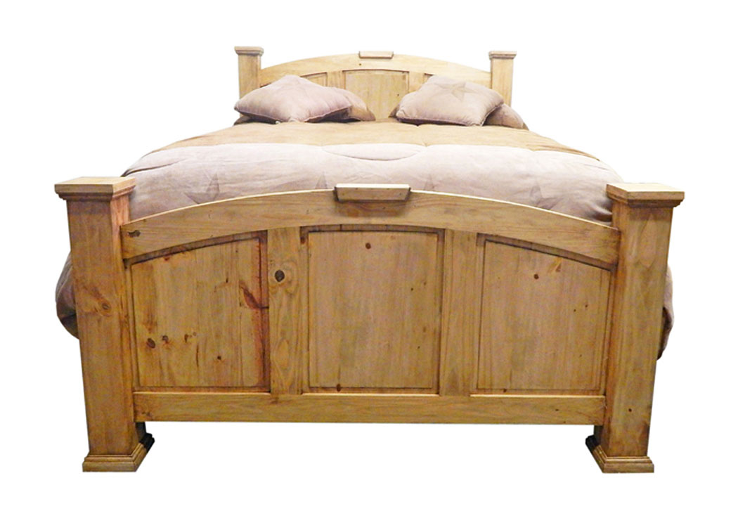 Econo Queen Bed Headboard,Million Dollar Rustic