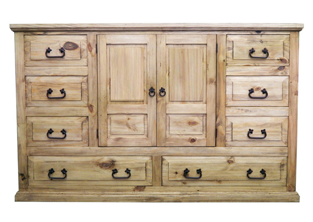 Econo 2 Door Dresser,Million Dollar Rustic