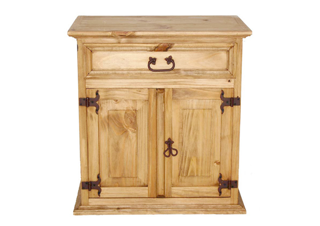 Mansion Nightstand,Million Dollar Rustic