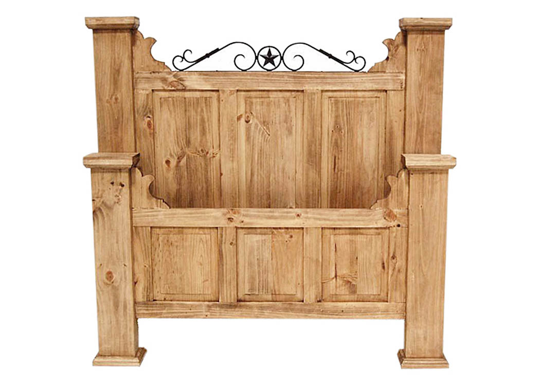 Hacienda Queen Poster Bed,Million Dollar Rustic