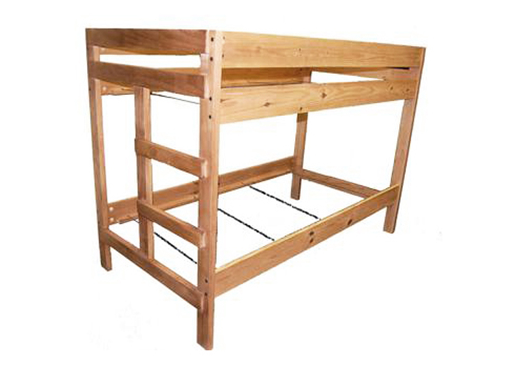 Promo Twin/Twin Bunk Bed,Million Dollar Rustic