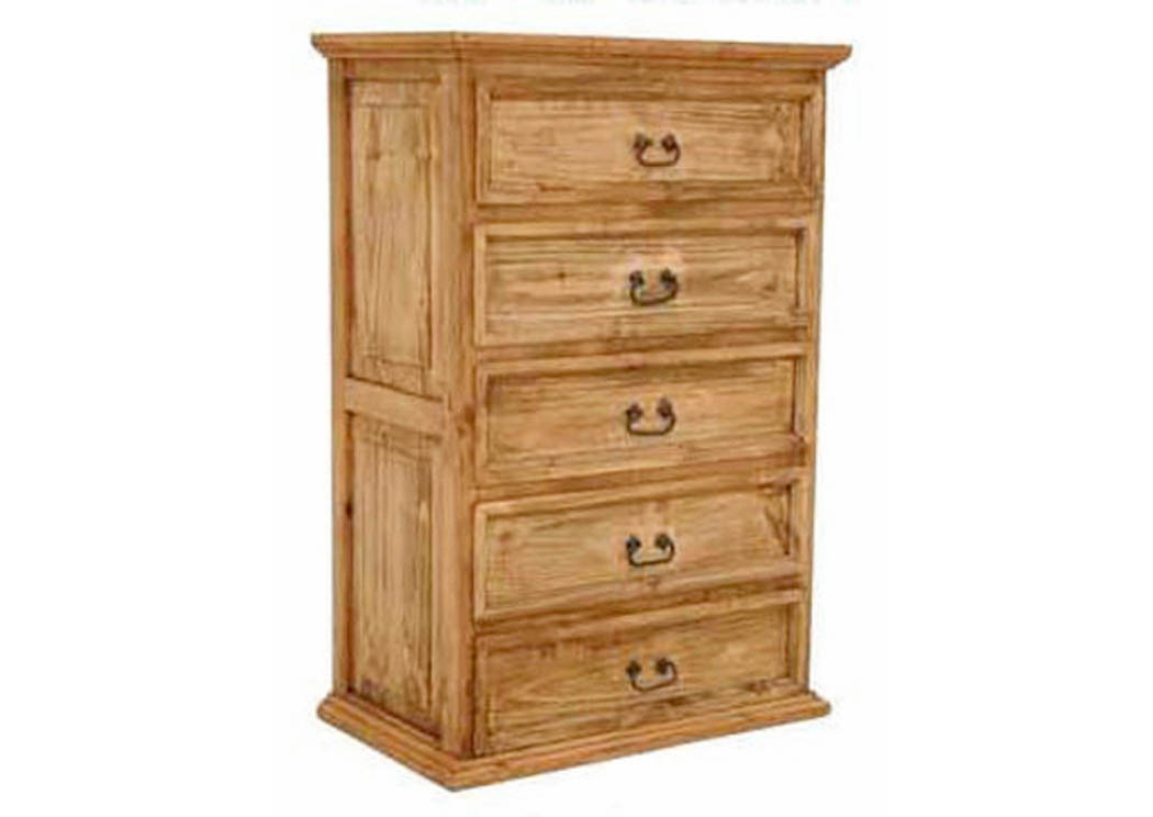 5 Drawer Chest,Million Dollar Rustic