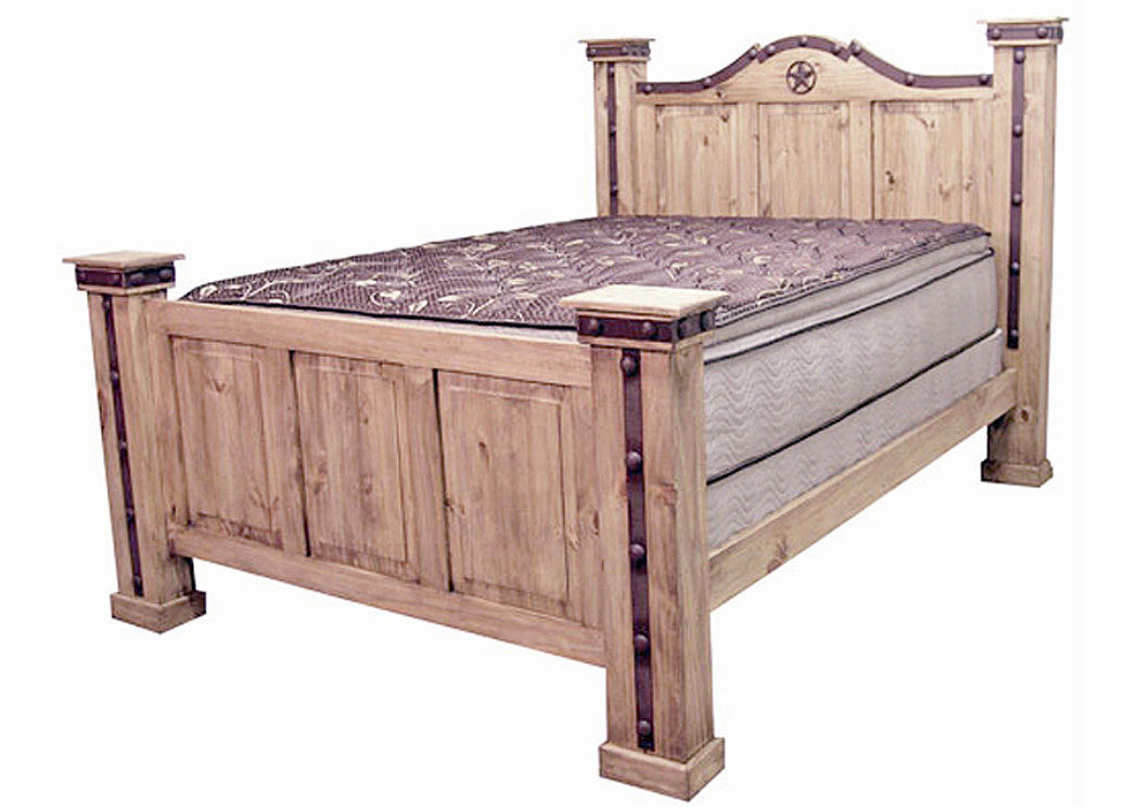 King Iron Headboard - Alamo,Million Dollar Rustic