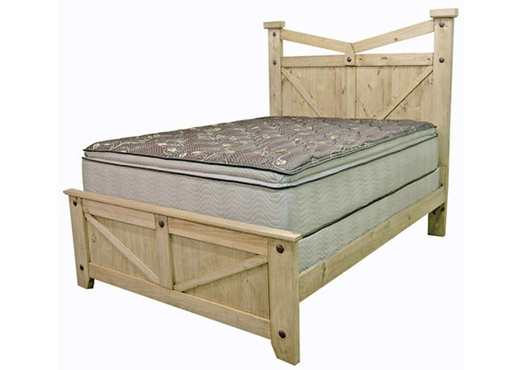 Santa Fe Queen Bed,Million Dollar Rustic