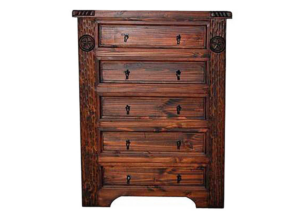 Prieta Grande Dark Star Chest,Million Dollar Rustic