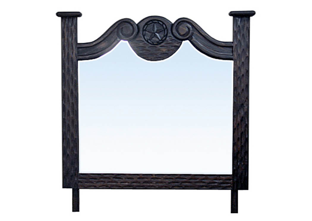 Prieta Grande Dark Star Mirror,Million Dollar Rustic