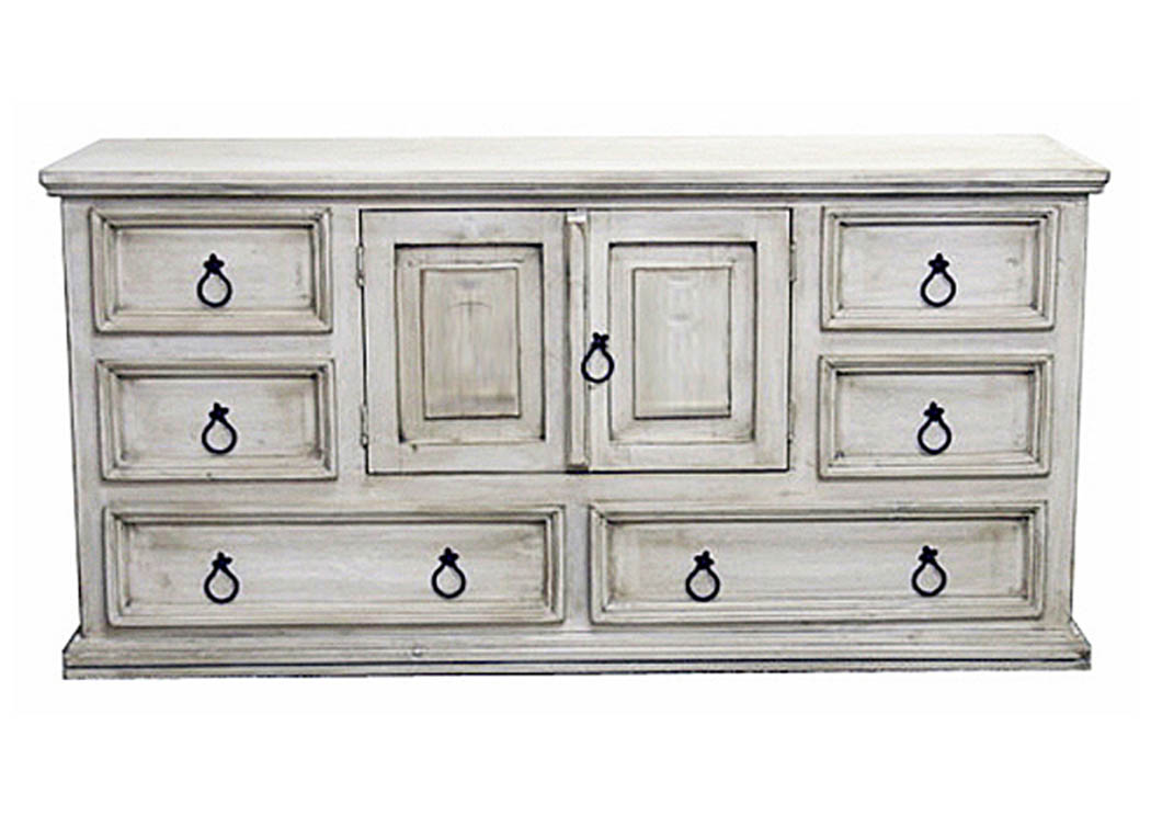 White Washed Small Dresser,Million Dollar Rustic