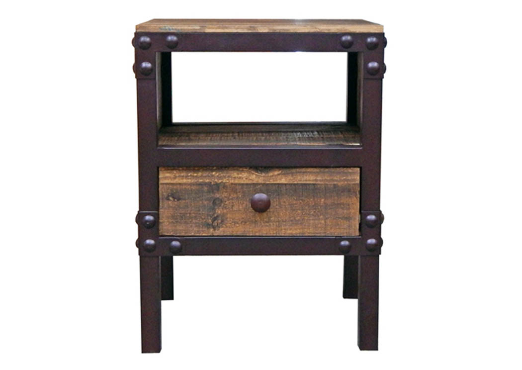San Marcus Nightstand,Million Dollar Rustic