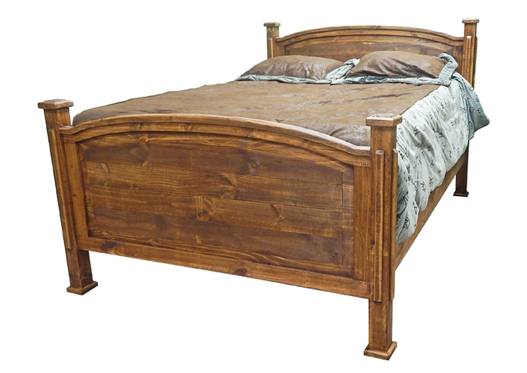 Brown Wb Twin Budget Bed,Million Dollar Rustic