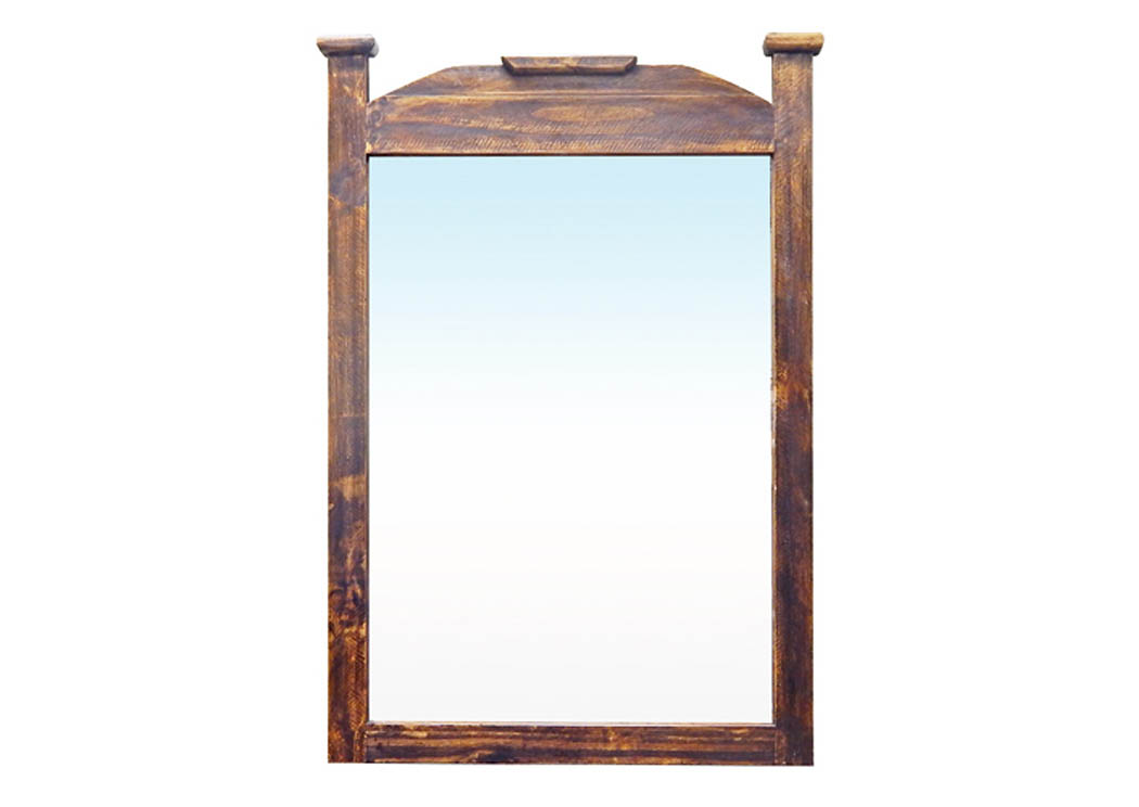 Reclaimed Rough-Cut Mirror,Million Dollar Rustic