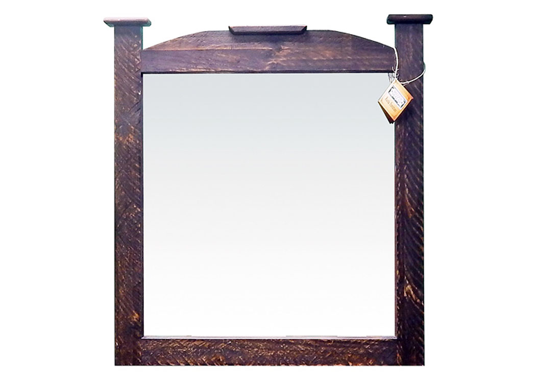 Med Wax Mansion Mirror,Million Dollar Rustic