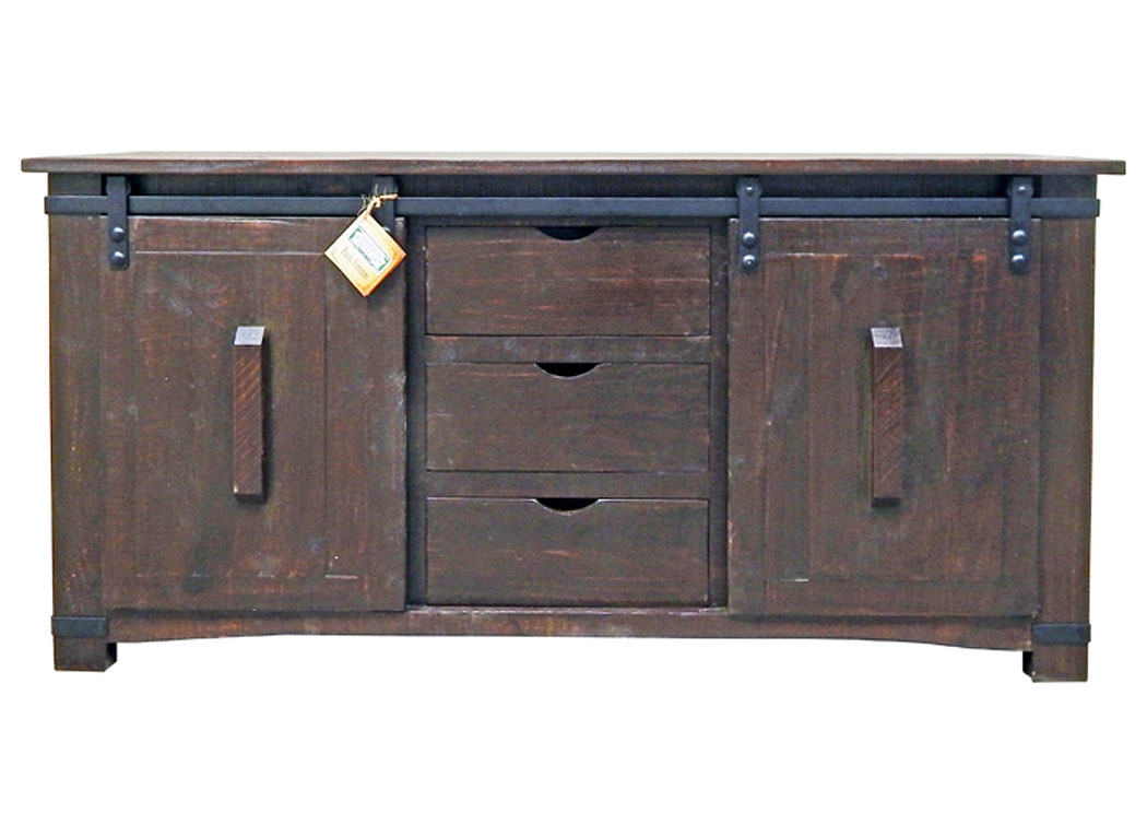 Barn Door Dresser,Million Dollar Rustic