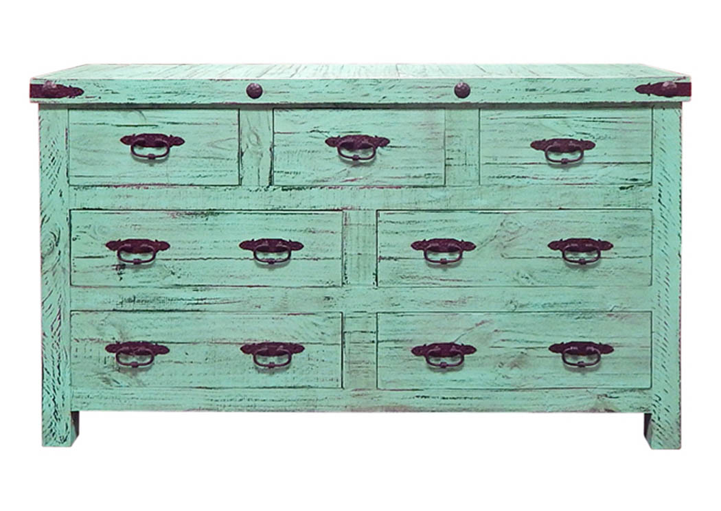 Painted Reclaimed Look Dresser,Million Dollar Rustic