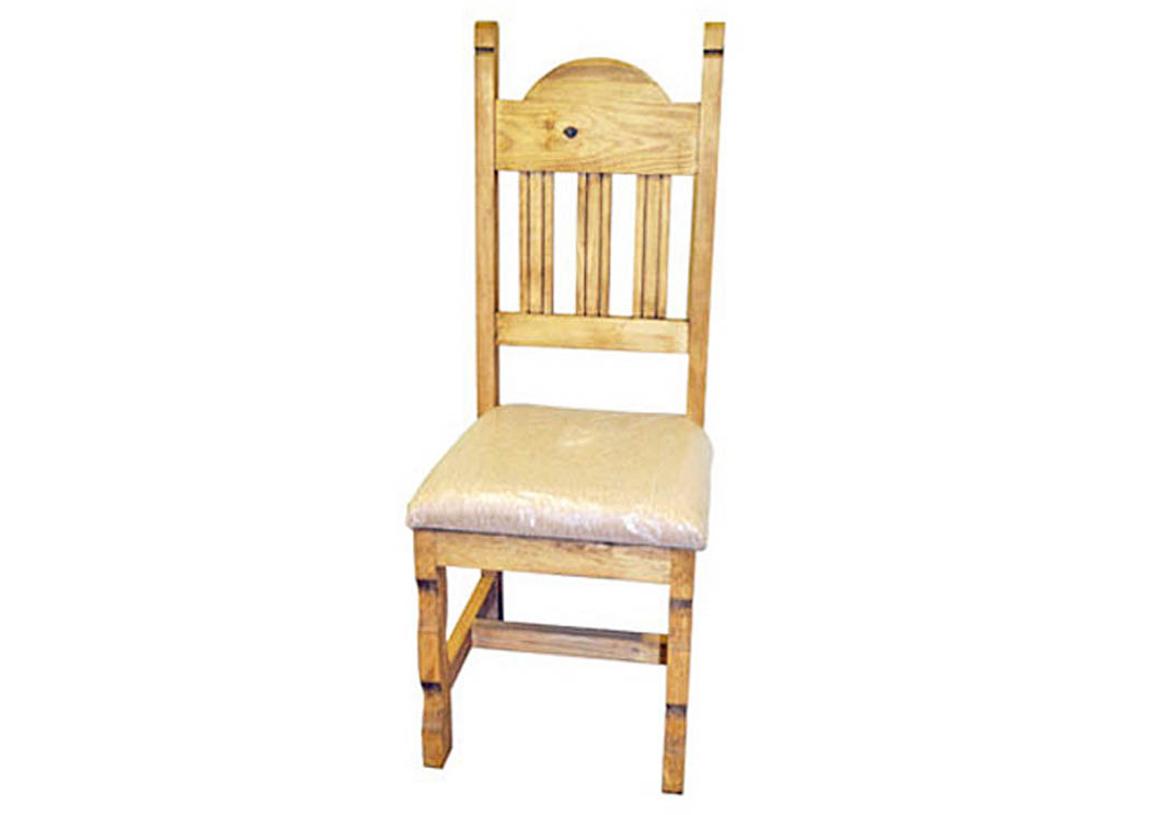 Padded Plain Seat Chair,Million Dollar Rustic