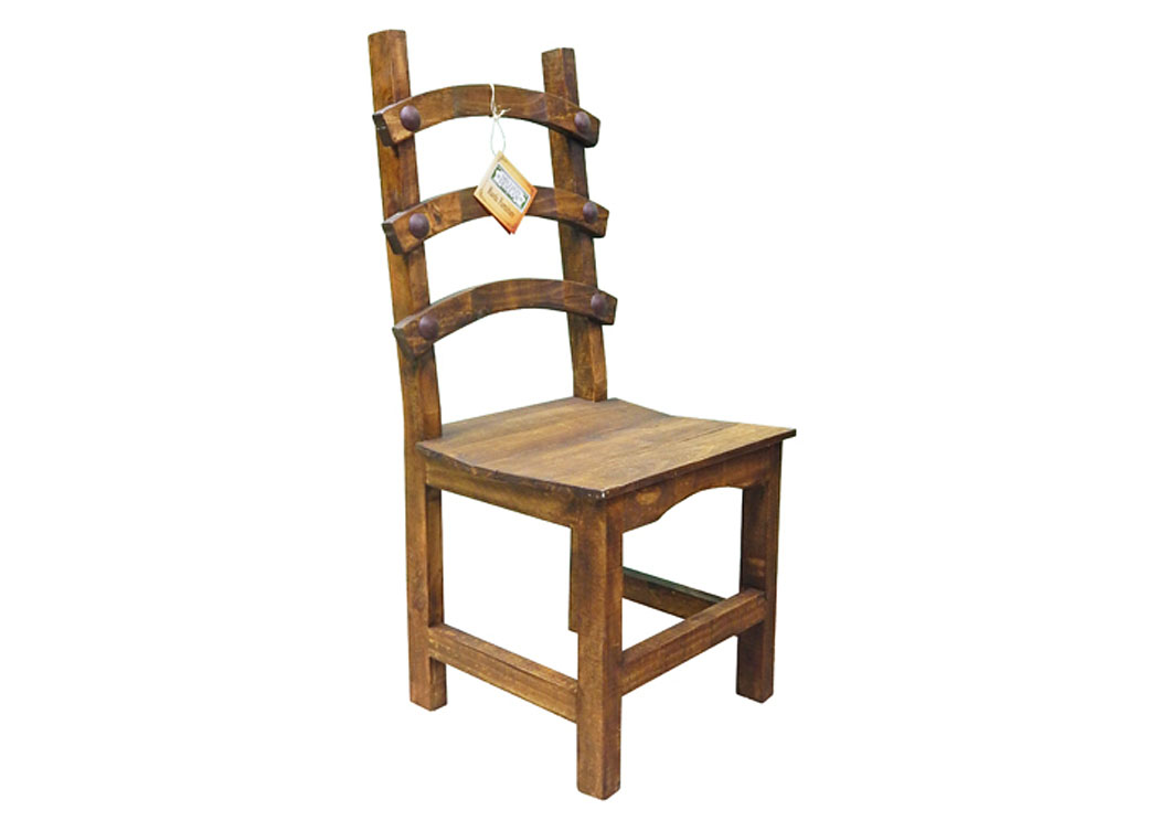 Country Chair w/Conchos,Million Dollar Rustic