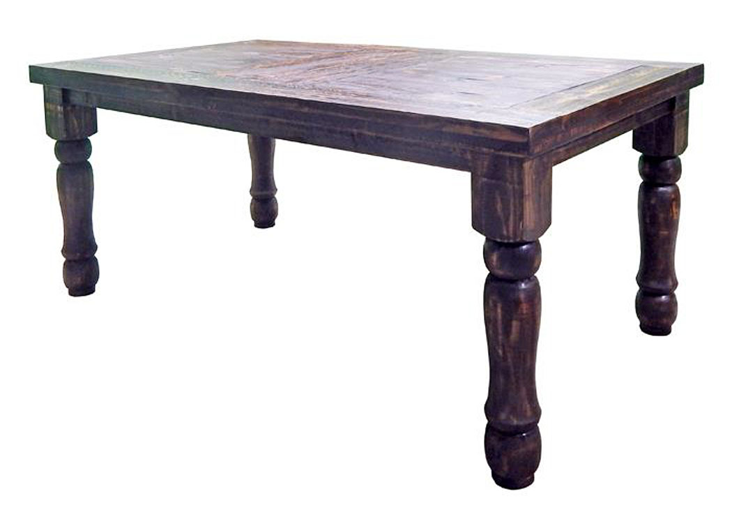 Rec Hydro Wax 6' Plain Table,Million Dollar Rustic