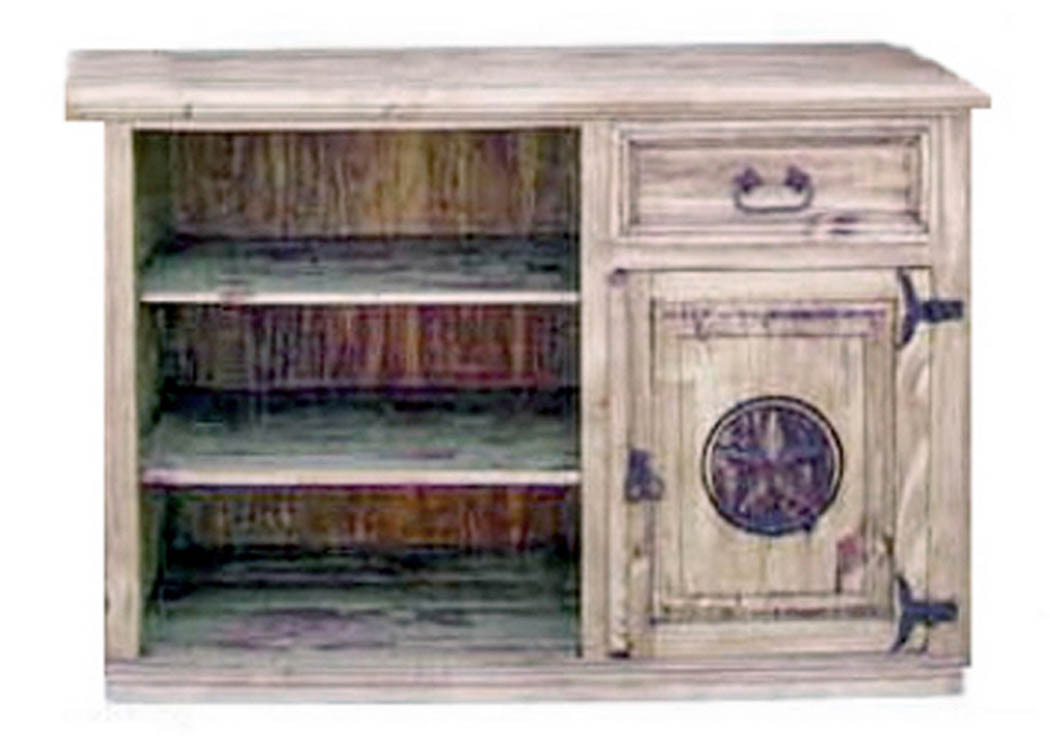 45" Center Console,Million Dollar Rustic