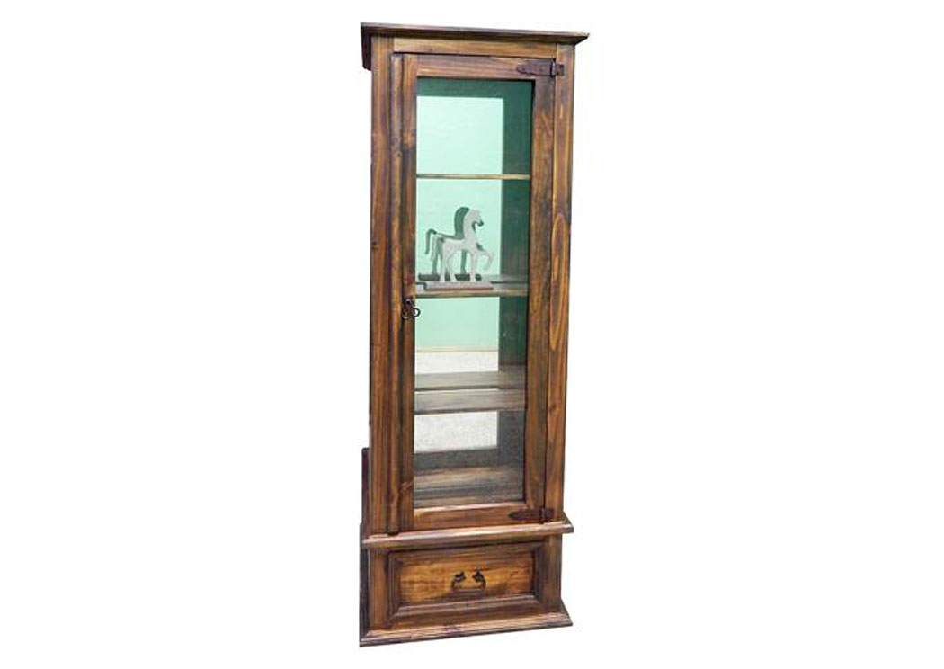 Med Mirror Back A Gun Curio,Million Dollar Rustic