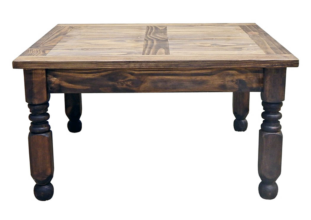 Medium Wax Square Lyon Cocktail Table,Million Dollar Rustic